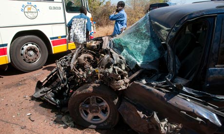 MDG : Road safety in Africa : Road accident in Mali