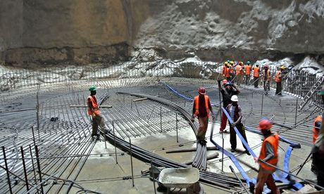 MDG : Construction of Gibe III Dam, near Lake Turkana, Ethiopia