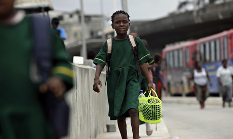 MDG a schoolgirl in Lagos