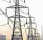 Electricity pylons