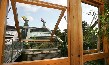 BedZED green housing development in Wallington, Surrey