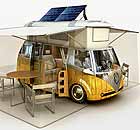 Verdier's solar powered eco camper