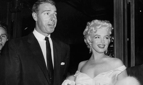 Marilyn Monroe with Joe DiMaggio, c1955