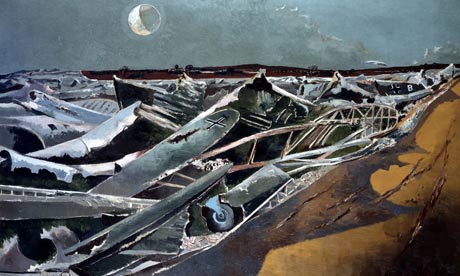 Room and book, Paul Nash