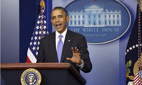 Barack Obama hace una declaración sobre la reapertura del gobierno de Washington