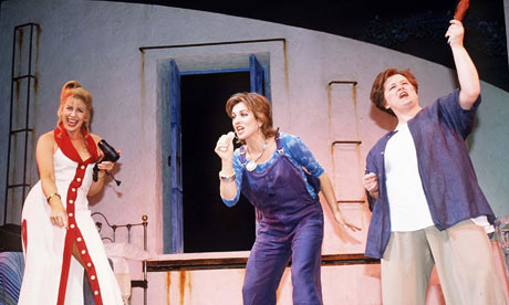 Mamma Mia at the Prince Edward Theatre in London.