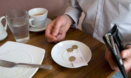 Tipping in restaurants