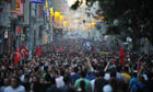 Protesters flock to Taksim Square in Istanbul