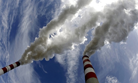 Power plant chimneys