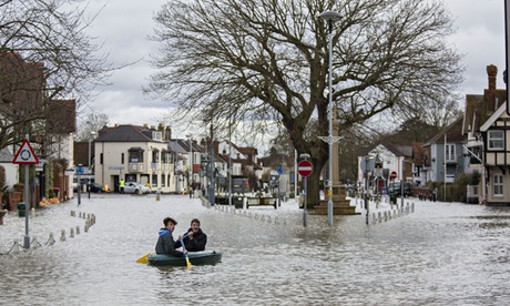 Extreme Floods in Datchet, Berkshire