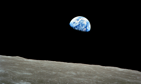 Rising Earth taken by Apollo 8 crew member Bill Anders on December 24, 1968. (Photograph: Bill Anders/Apollo 8/Nasa) IPCC report in Berlin last call for climate mitigation : Earthrise