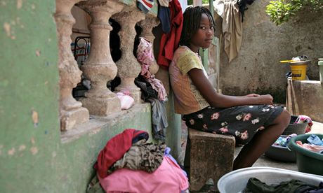 MDG : ASI (anti slavery international) 175th birthday : Mideleine a child domestic worker in Haiti