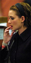 Winona Ryder in court to hear the verdict on her trial for shoplifting