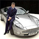 Pierce Brosnan and the Aston Martin in Die Another Day