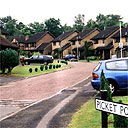 The street in Bracknell where Harry Potter scenes were shot