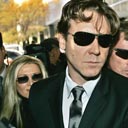 Russell Crowe outside court in New York
