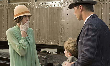 Angelina Jolie and costars in Changeling Short of actually dressing up in a