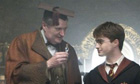 Daniel Radcliffe and Jim Broadbent in Harry Potter and the Half-Blood Prince