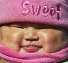 Child laughing