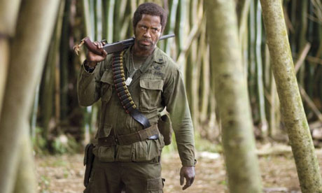 Robert Downey Jr in Tropic Thunder. '