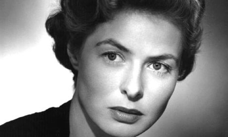 Ingrid Bergman Photograph Cine Text Allstar