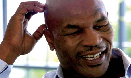 A scene from the biopic of boker Mike Tyson