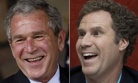 George W Bush and Will Ferrell
