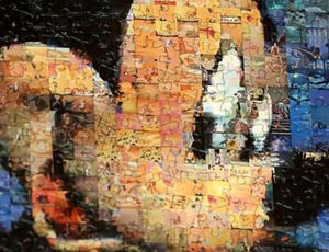 Mickey Mouse photomosaic