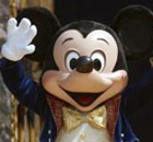 Mickey Mouse and Arnold Schwarzenegger