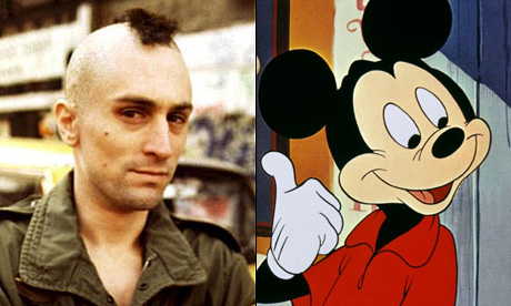 Travis Bickle and Mickey Mouse