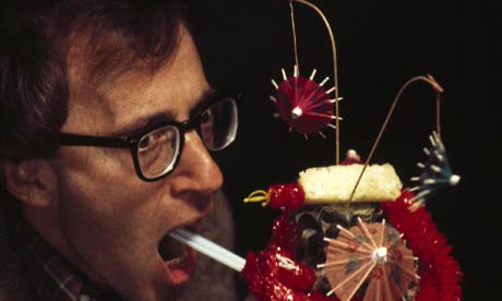 Woody Allen in Annie Hall with cocktail