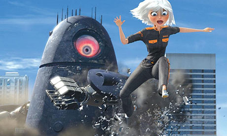 Scene from Monsters vs Aliens