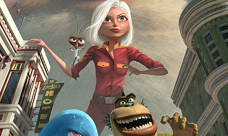 Still from Monsters vs Aliens
