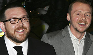 Nick Frost and Simon Pegg