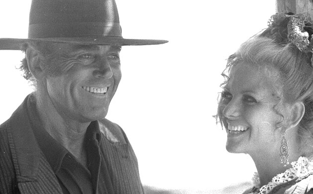 Sergio Leone: Henry Fonda and Claudia Cardinale in Once Upon a Time in the West (1968)