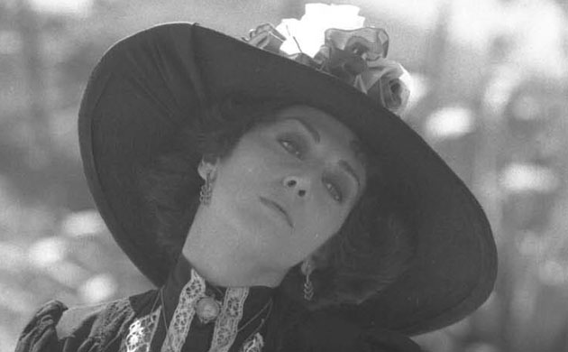 Sergio Leone: Maria Monti on the set of A Fistful of Dynamite (1971)