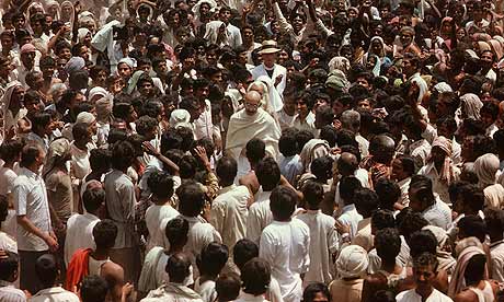 Scene from Gandhi (1982)