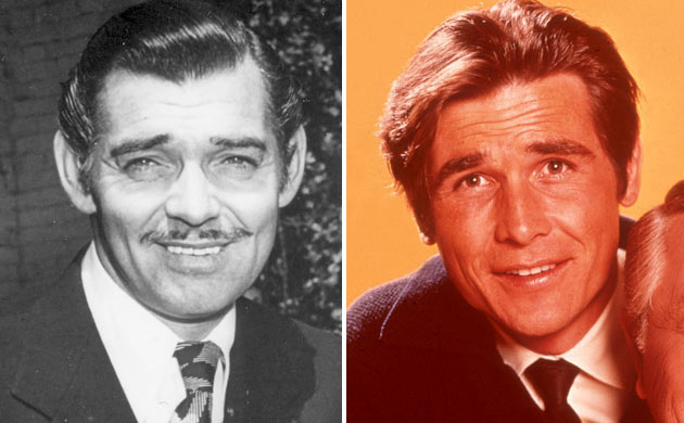 Actors playing actors: Clark Gable and James Brolin