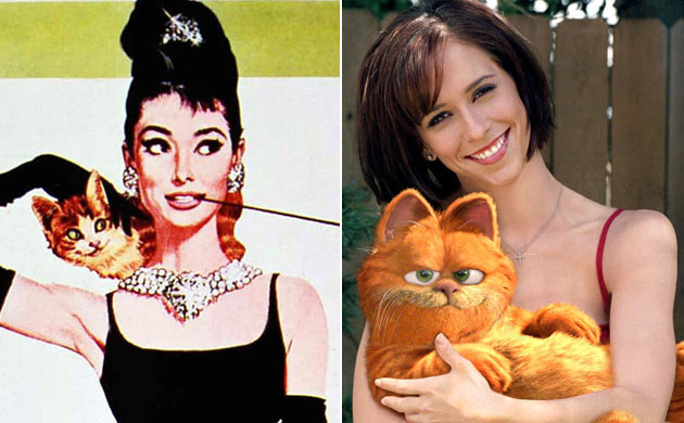 Actors playing actors: Jennifer Love Hewitt and Audrey Hepburn