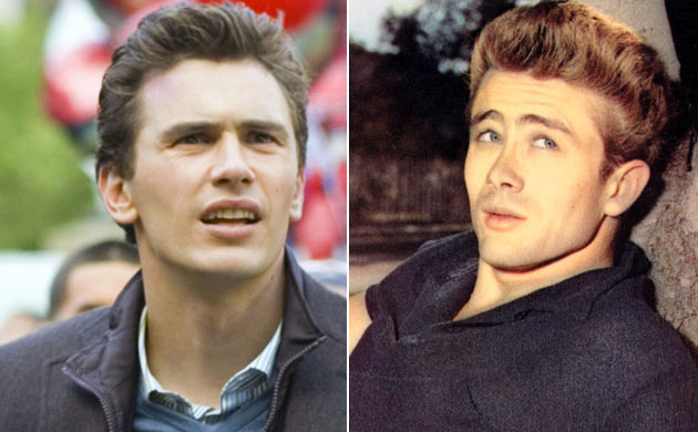 Actors playing actors: James Franco and James Dean