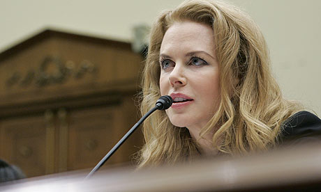 Nicole Kidman appears before the House Foreign Affairs Subcommittee, 21 October 2009