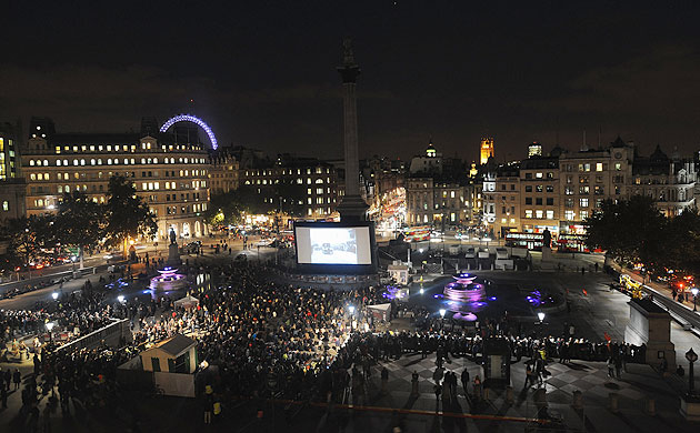 London film festival: London Moves Me outdoor screening at the London film festival