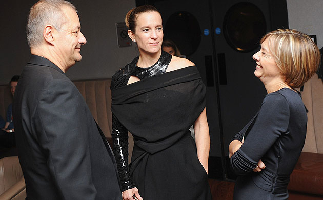 London film festival: Jean-Pierre Jeunet, Liza Sullivan and Sandra Hebron at MICMACS premiere