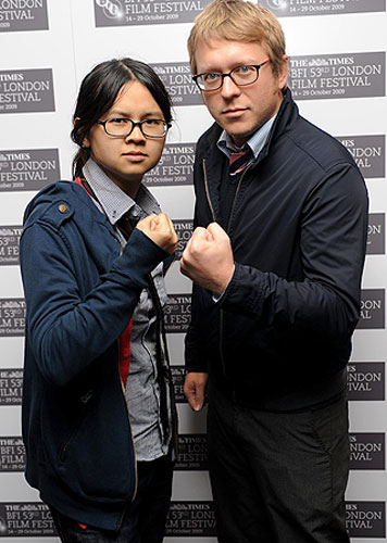 London film festival: Paper Heart screenwriter Charlyne Yi and director Nicholas Jasenovec