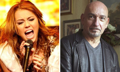 Miley Cyrus and Ben Kingsley