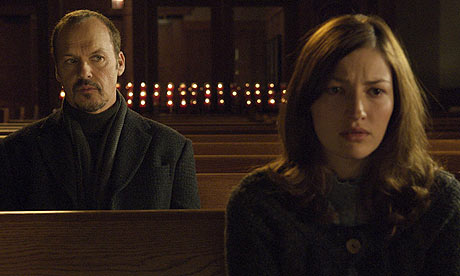 Michael Keaton and Kelly Macdonald in The Merry Gentleman (2008)