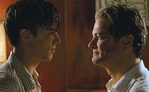 Golden Globes 2010 noms: Nicholas Hoult and Colin Firth in A Single Man