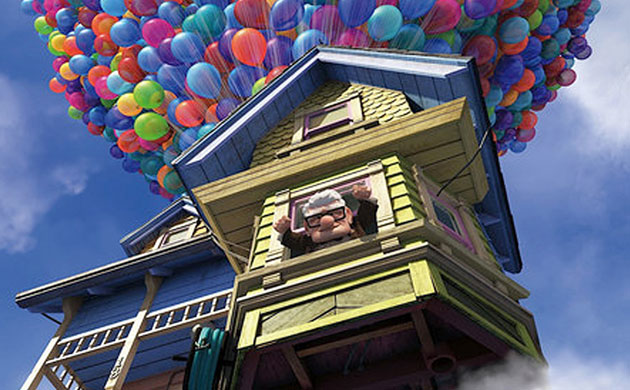 Golden Globes 2010 noms: Scene from Pixar's Up