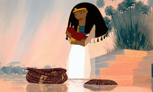 Scene from The Prince of Egypt (1998)