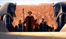 Scene from The Prince of Egypt (1998)
